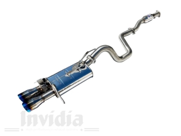 Hyundai I20N 2020- Hatchback Q300 Catback Titan/Blue End Tips - INVIDIA *TÜV*