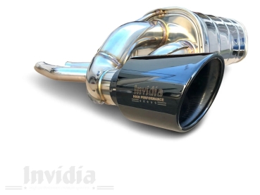 Toyota Supra 3,0L 340PS BJ. 2019- Invidia Exhaust Black Tip