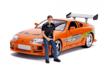 1/18 Fast and Furious Toyota Supra MK4 Neon Brian - Jada