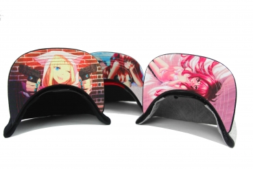 ITASHA RACING JDM Anime Girl V3 Cap Heather Grey