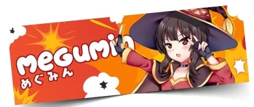 Mini Sticker H*ntai Megumi