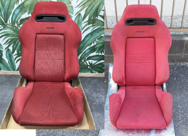 RECARO SR-3 EK9 DC2 Rot Recaro Sitze ABE KBA - Honda Mix Set