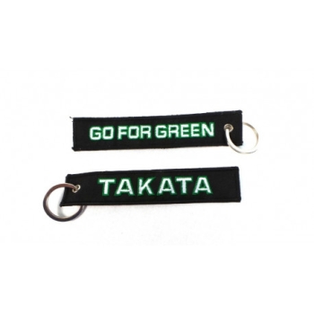 Key Strap Takata GO FOR GREEN Schwarz