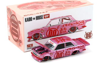 1/64 Kaido House Datsun 510 Pro Street Buta V1 Pink - Mini GT