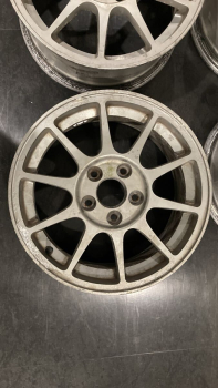 Honda Integra 98spec JDM Type-R 16" Zoll 7.0 J - 5 x 114,3 Alufelgen Silber - Set 4