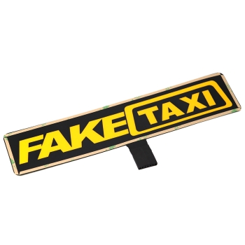 Fake Taxi LED Panel Sticker - Revoke