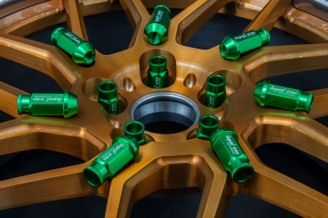 Legal One M12 x 1.25 Aluminium LugNuts with TUV