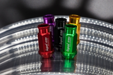 *SALE* Legal One M12 x 1.25 Aluminium LugNuts with TUV GREEN