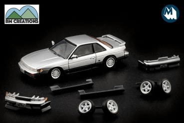 1/64 Nissan Silvia PS13  Silber - BM Creations