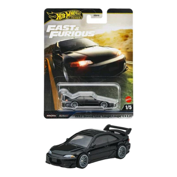 1/64 F&F 1993 Honda Civic Coupe/Coupé EX EJ1 - Hot Wheels