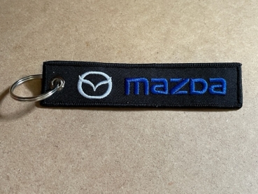 Key Strap Mazda blau