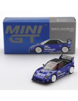 1/64 Mazda AZ-1 Liberty Walk LB40 PILOT RHD - Mini GT