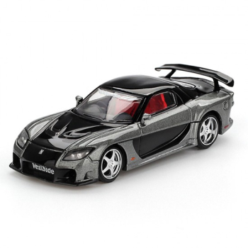 1/64 Mazda RX-7 VeilSide Fortune7 Grey - Mini GT