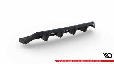 Maxton Mazda 3 MK4 GP Rear Bumper Center DTM Style Diffusor Black Shine