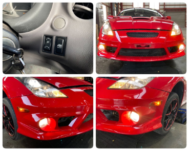 Toyota Celica T23 TRD OP Front Stoßstange ZZT230/1 Rot