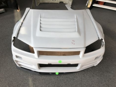 Nissan Skyline R34 GTT Z-Tune N1 Wide Front Bumper