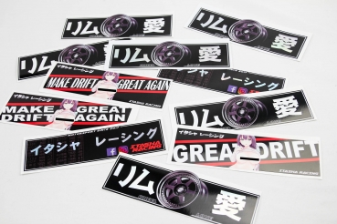 Itasha Racing Decal "MAKE DRIFT GREAT AGAIN" Nr2
