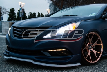 EZ-LIP COLORS Grey FRONT BUMPER SPOILER LIP