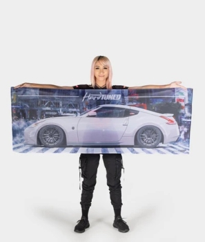 Workshop Banner Nissan 370Z Flag - Hardtuned