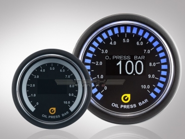 Oil pressure display 52mm VLS-OLED Series
