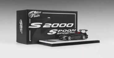 1/64 S2000 Spoon Sports Metallic Black - Micro Turbo