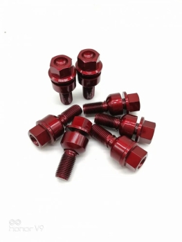 M14x1.5 Titan Lug Bolts for Porsche 911 Boxster Macan Cayman Panamera - Rison
