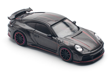 1/64 Porsche 992 Stinger GTR Carvon Edition Red Line - Pop Race
