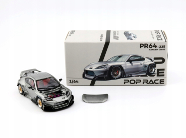 1/64 Toyota Pandem GR86 Silver - Pop Race