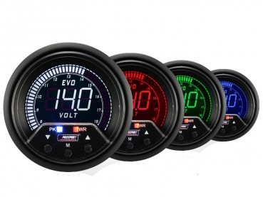 Voltmeter Gauge EVO Premium Series
