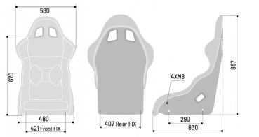 Sparco Circuit II QRT Bucket Seat FIA - Kopie