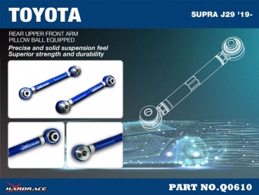 Hardrace Toyota Supra MK5 J29/A90 Rear Upper Front Arm