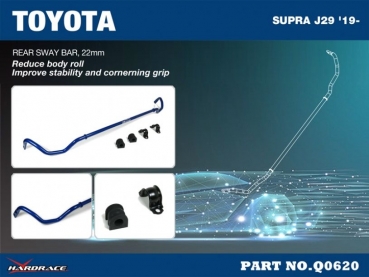 Hardrace Toyota Supra MK5 J29/A90 Rear Sway Bar