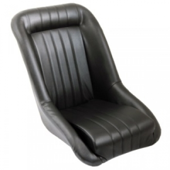 QSP Bucket Seat Vintage Black Vinyl
