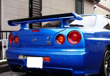 Nissan R34 GT-R Style FRP Spoiler