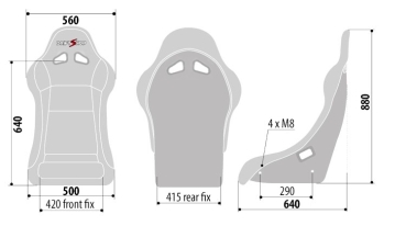 Competition Bucket Seat FIA - DriftShop