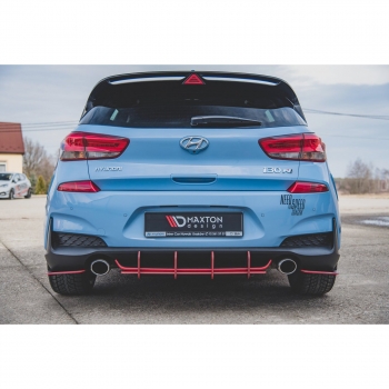 Maxton Hyundai I30 N MK3 Hatchback V1 Racing Heck Ansatz