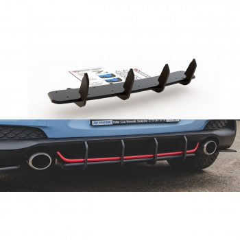Maxton Hyundai I30 N MK3 Hatchback V1 Racing Rear Add On