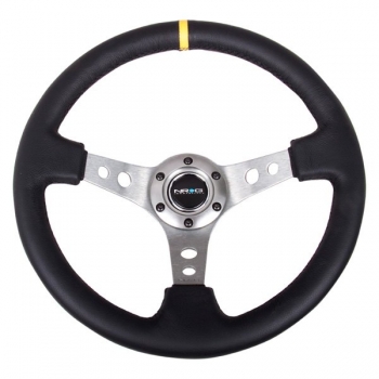NRG Steering Wheel 350mm 76mm Leather
