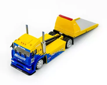1/64 Spoon Sports Flatbed Tow Truck Mit Civic EG6 - Street Weapon