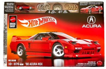 1/16 '90 Acura NSX Bauteil Set Mit 1/64 '90 Acura NSX Modellauto - Hot Wheels