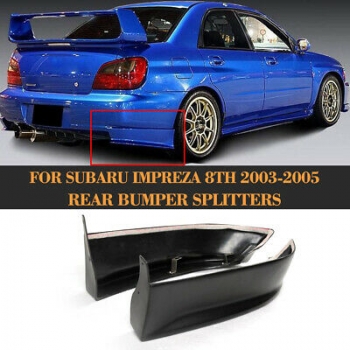 PU Design Subaru Impreza Rear Lip Add On Style 2004-2007 GD/GG Blob / Hawk Eye