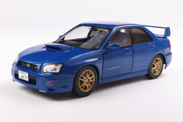 1/18 Subaru Impreza WRX STI Sonic Blue 2003 - Solido
