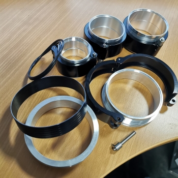 HD Schelle Schwarz 76mm / 3"