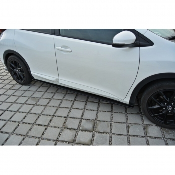 Maxton Honda Civic 14-17 Facelift Side Skirt Add On