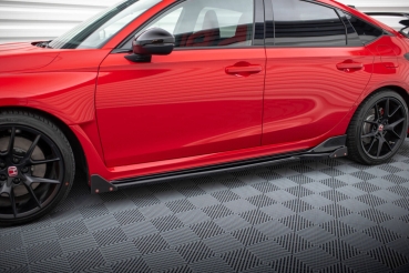 Maxton Honda Civic FL5 Type R 23+ V2 Side Skirts Cup Add On + Flaps