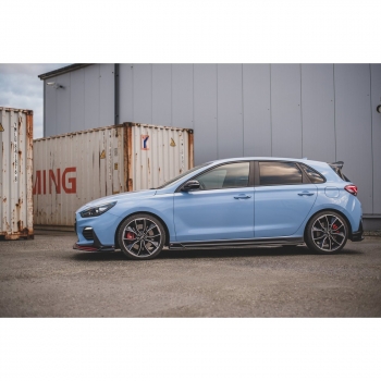 Maxton Hyundai I30 N MK3 Hatchback/ Fastback V5 Side Skirt Add On