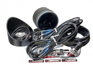 Prosport 4 in 1 60mm Oilpressure, Oiltemp, Watertemp, Volt Meter Gauge