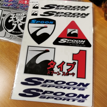 Spoon No.1 Decal Sheet