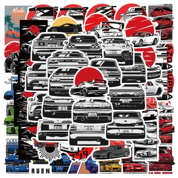 JDM Mini Tuner Sticker Pack 50stk