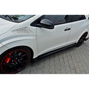 Sport Side Skirt Cup Addons Honda Civic IX 9 Type-R 2015+